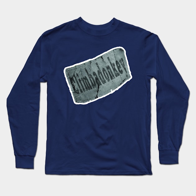 Climbadonkey - '70s Baltimore Band Long Sleeve T-Shirt by RetroZest